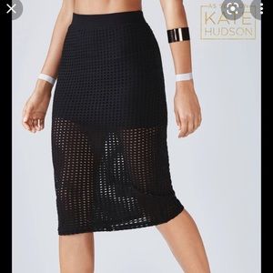 NWOT Fabletics Mesh Skirt
